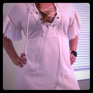 Linen Beach Dress or Swim Cover Up